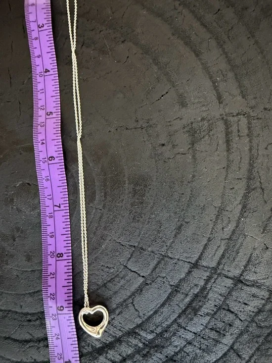 Tiffany & Co. Open Heart Necklace - Picture 6 of 8